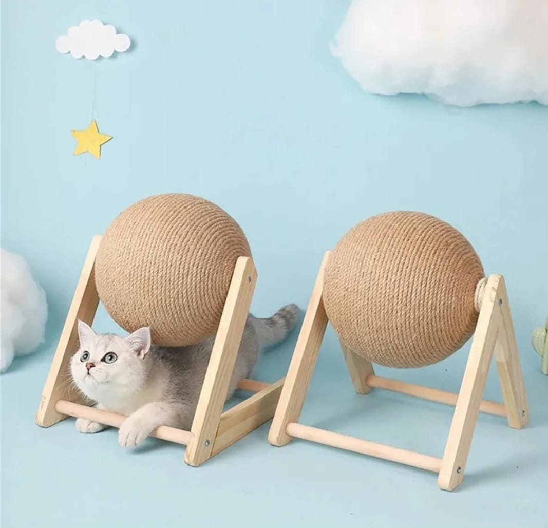 Toy ball - scratching post